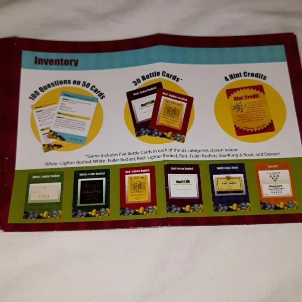 Cork Jester's Wine Teasers A Wine Game Learn‎ Wine